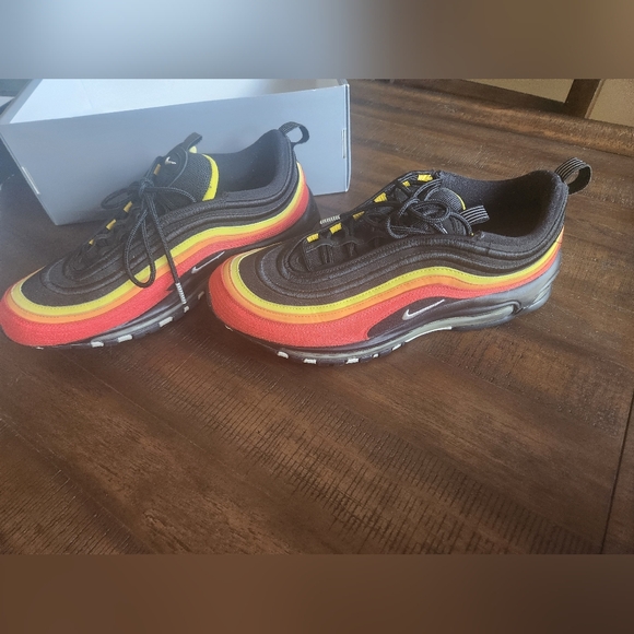 Nike Air Max 97 Hanshin Tiger Black, Red, Orange, Yellow Sz Mens